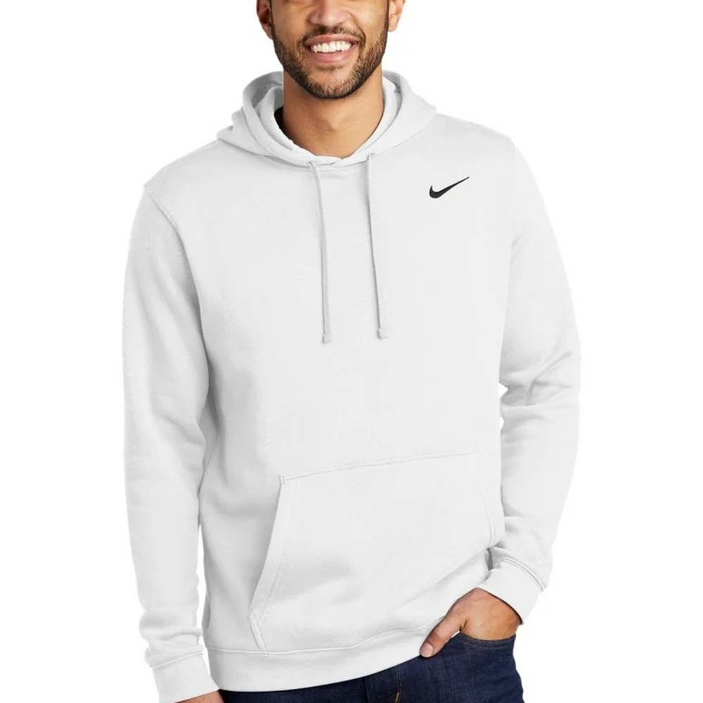 Nike Men's Classic White Hoodie